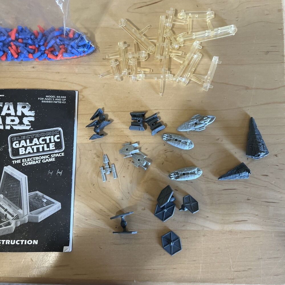 1997 Star Wars Tiger Electronics Galactic Battle Space Battleship Game - Picture 11 of 12